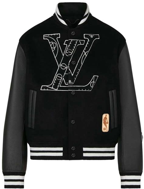 louis vuitton x nba leather jacket|louis vuitton monogram leather jacket.